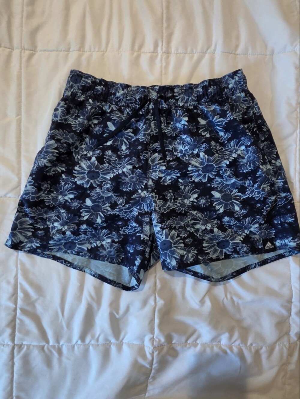 adidas Navy Floral Board Shorts